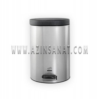 سطل زباله پدالدار استیل 14 لیتری