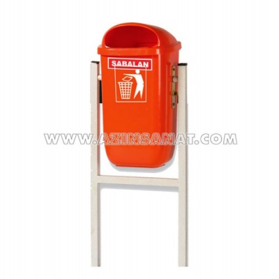 سطل زباله پارکی پاندولی 50 لیتری