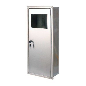 سطل زباله استیل توکار J35