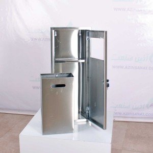 سطل زباله استیل توکار J35