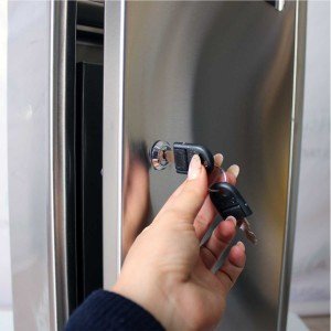 مخزن زباله استیل توکار J35