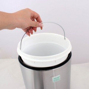 سطل 5لیتری استیل دیواری حفره دار W-50