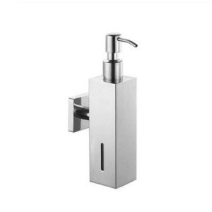 جاصابون دیواری چهارگوش Q500 - استیل مات