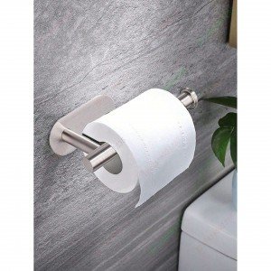 پایه دستمال رول کوچک چسبی T80  - استیل