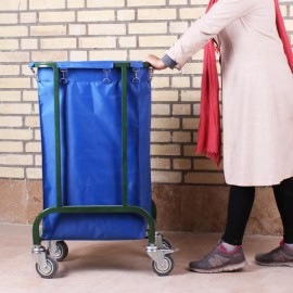 ترالی بین برزنتی 4 گوش مدل Green 730