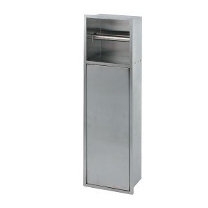 مخزن چندکاره رول دستمال توالت M500-استیل