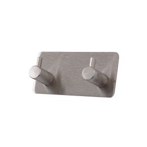 رخت آویز دو شاخه R1200-استیل