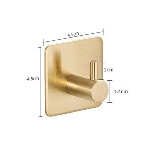 رخت آویز تک شاخه R1150 -طلایی