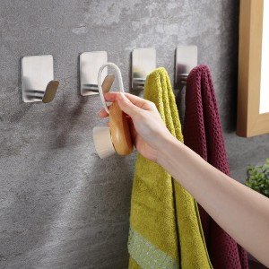 قلاب رخت آویز تکی  H44 - استیل