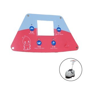 برچسب پنل LCD دستگاه اسکرابر Mini 40B