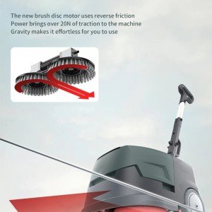 اسکرابر کفشوی کوچک باطری دار  GREEN MINI 38-B