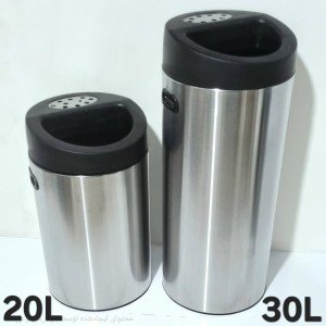 سطل سالنی استیل 20 لیتری CE2100 همراه جاسیگاری