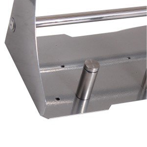 رخت آویز  دیواری ثابت J750 - استیل