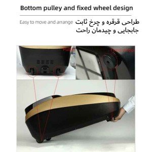 قطعه چرخ عقب دستگاه کاورکفش حرارتی Green X4