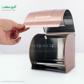 جا دستمال توالت رولی DAK8 (مسی رنگ)