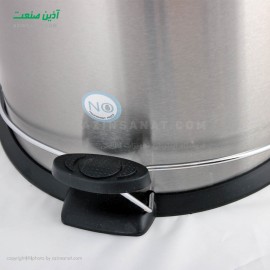 سطل زباله استیل پدالدار 15 لیتری CE-1500 - ‌آرام بند