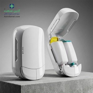 جامایع پمپی دوقلو  ALMA640 - سفید