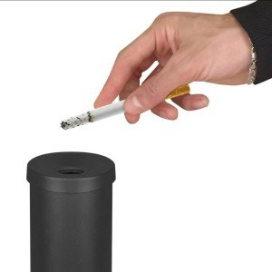 استند جا سیگار مشکی Cigaret bin 270