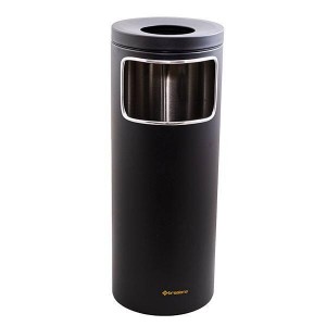 سطل زباله اداری براسیانا زیرسیگاری BLB110 - تمام مشکی