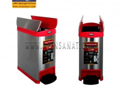 سطل استیل پدالی