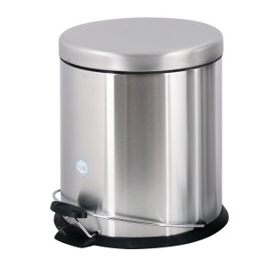 سطل زباله استیل پدالدار 15 لیتری CE-1500 - ‌آرام بند