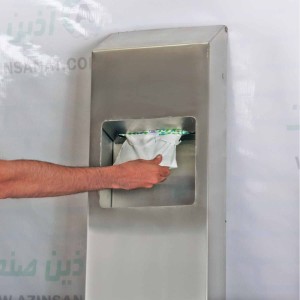 جادستمال و سطل زباله  استیل J5
