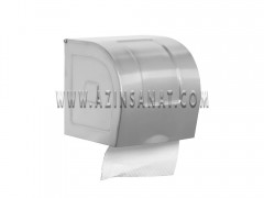 جا دستمال رولی استیل کوچک (مات) W2