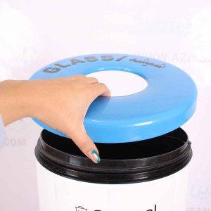 سطل اداری 30 لیتری مدل MA-545W -سفید