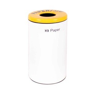 سطل اداری 25 لیتری مدل MA-535W -سفید