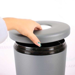 سطل اداری 30 لیتری مدل MA-540 GRAY - طوسی