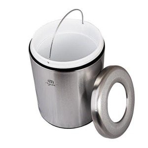 سطل حفره دار 5 لیتری A-500 - استیل خش دار