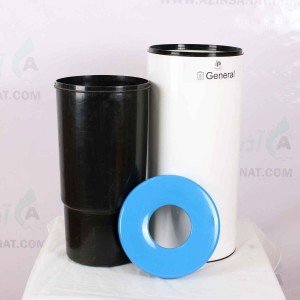 سطل اداری 30 لیتری مدل MA-545W -سفید