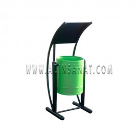 سطل زباله فلزی پارکی 240