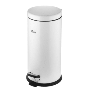 سطل 30 لیتری پدالدار آرام بند CE3011-تمام سفید