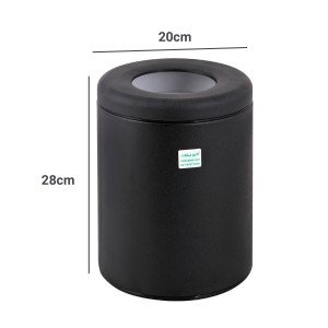 سطل 5 لیتری حفره دار مدل MA-53 - مشکی