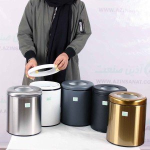 سطل 5 لیتری حفره دار مدل MA-54 - طلایی