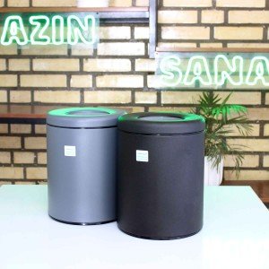 سطل 5 لیتری حفره دار مدل MA-52 - طوسی