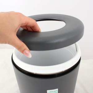 سطل 5 لیتری حفره دار مدل MA-52 - طوسی