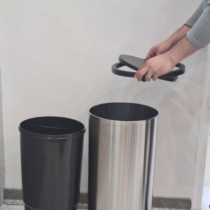 سطل بادبزنی 30 لیتری CE3200 - استیل
