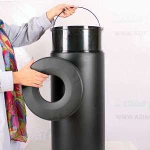 سطل اداری 30 لیتری مدل MA-530 B - مشکی