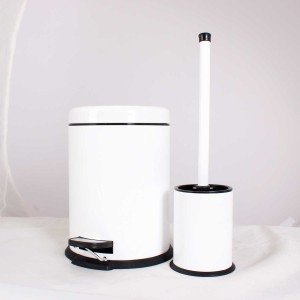 سطل و برس 3 لیتری تمام سفید-CE380