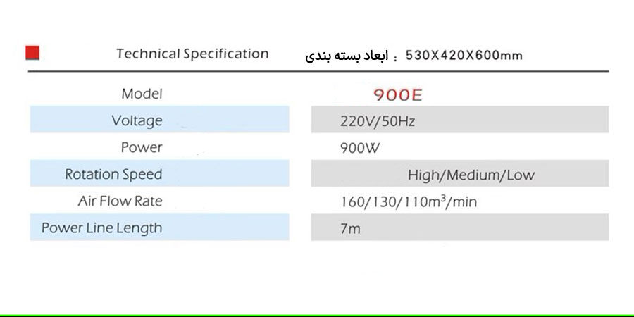 مشخصات دستگاه خشک کن زمین