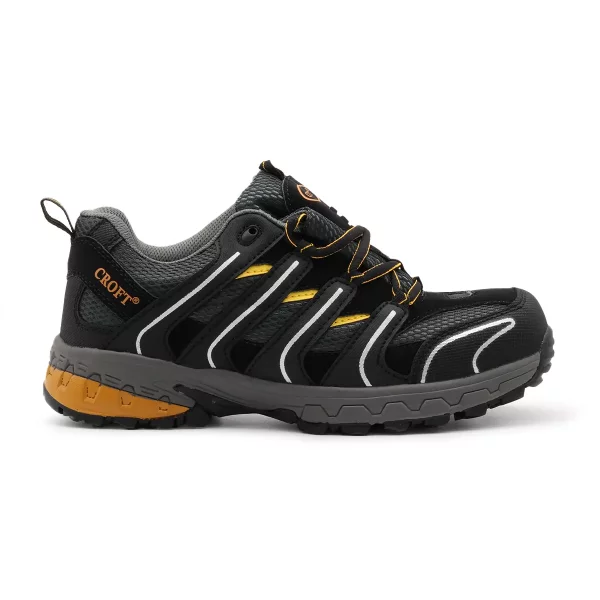 کفش ایمنی کرافت مدل مهندسی کد Croft SH56 Black and Gray