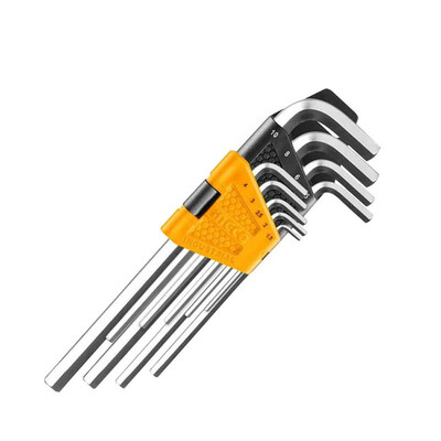 آچار آلن بلند اینکو مدل HHK-11092 مجموعه 9 عددی