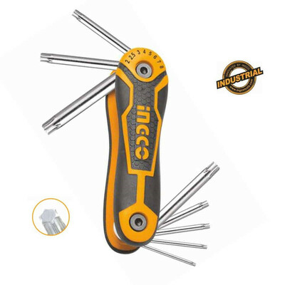 آچار آلن ستاره ای اینکو مدل HHK-14083  مجموعه 8 عددی
