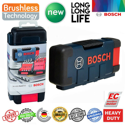 دریل پیچ گوشتی چکشی شارژی بوش مدل GSB 18V-50 EC brushless + 4 Extra
