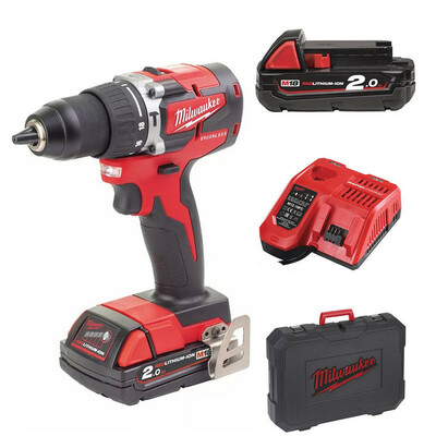 دریل چکشی شارژی میلواکی مدل M18CBLPD 202C
