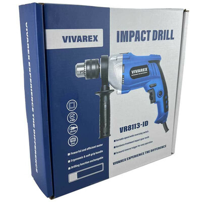 دریل چکشی ویوارکس مدل  VR8113-ID BLUE NEW