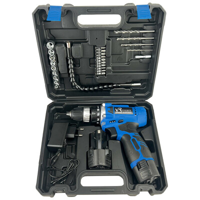 مجموعه 28 عددی دریل پیچ گوشتی شارژی ویوارکس مدل 1210V-22A کد2 new