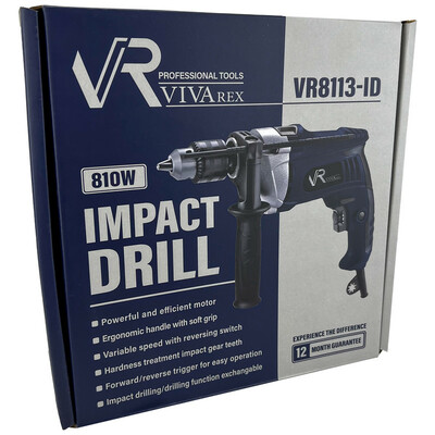 دریل چکشی 810وات ویوارکس مدل VR8113-ID